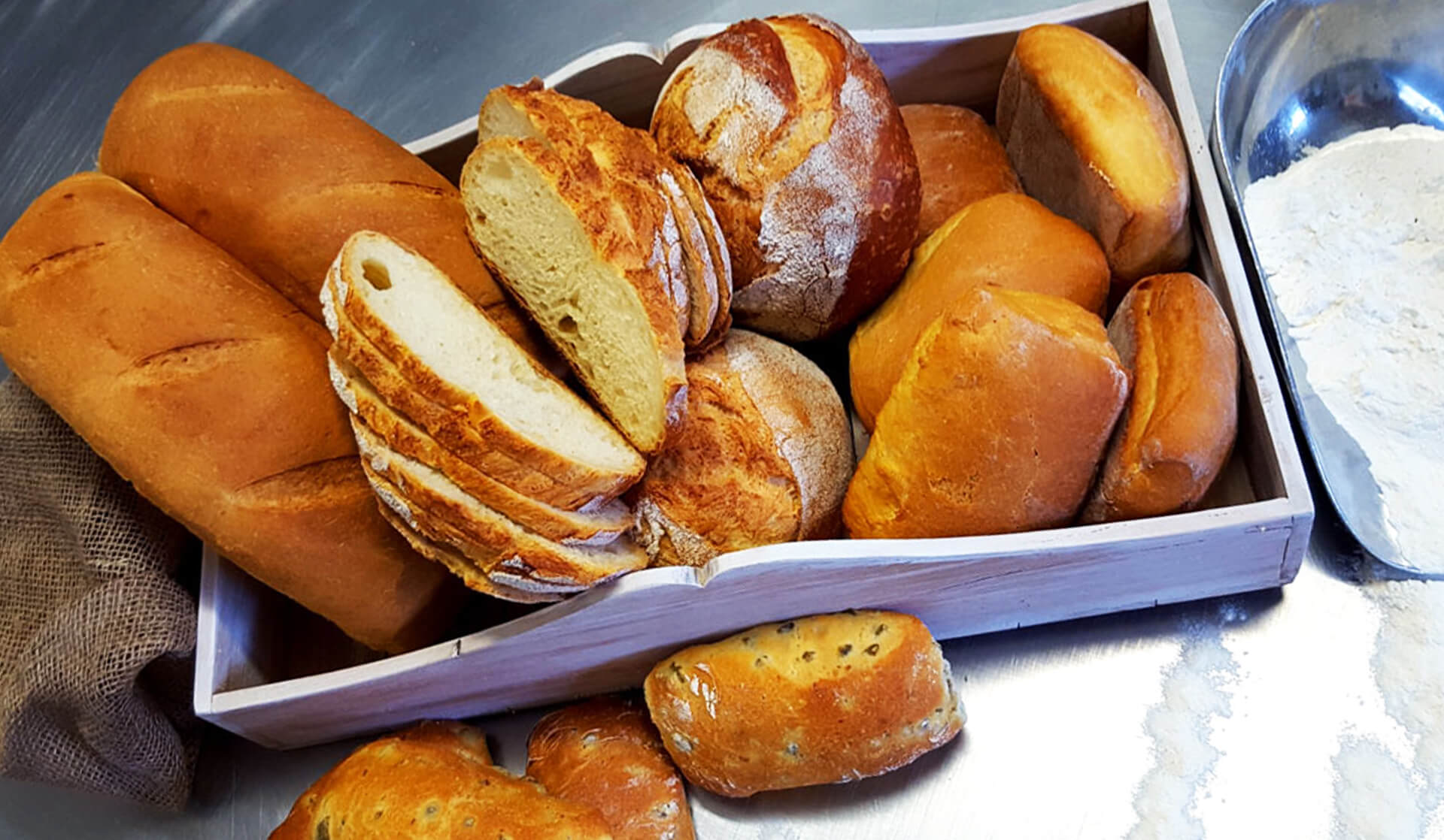 Pane con semola di grano duro